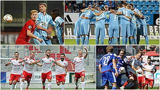 Verlieren verboten: Chemnitz gegen Halle im Verfolgerduell am 14. Spieltag der 3. Liga © 2015 Getty Images