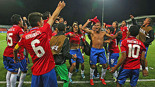 Grenzenloser Jubel: Costa Rica eliminiert Frankreich und steht im WM-Viertelfinale © FIFA/FIFA via Getty Images