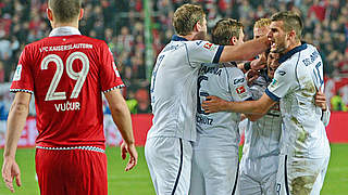 Sieg auf dem Betzenberg: Arminia Bielefeld gewinnt in Kaiserslautern © 2015 Getty Images