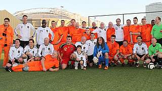 Gute Zeit: Ons Oranje und Fan Club trafen 2012 aufeinander © Fan Club Nationalmannschaft