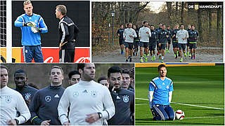 Voller Terminkalender: A-Team in München zwischen Torwarttraining und Laufeinheit © DFB/Getty Images/Gilliar