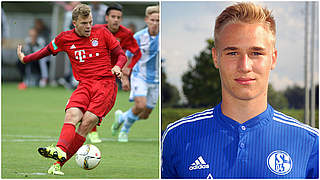 Top-Goalgetter: Bayerns Wintzheimer (l./17 Tore) und Schalkes Krüger (12) © imago/DFB