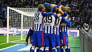 Hertha are enjoying a season to remember © AFP/Getty Images