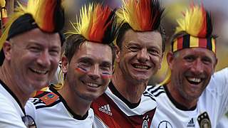 Die deutschen Fans: Schon wieder im Reisefieber © Getty Images
