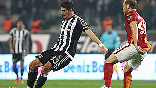 Germany international Mario Gomez scored in the derby for Besiktas © imago/Seskim Photo
