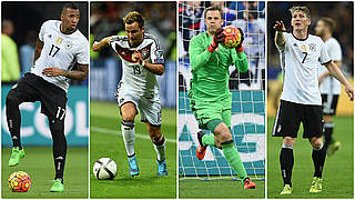 Boateng, Götze, Neuer and Schweinsteiger  © Getty Images