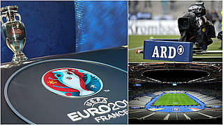 Live im TV: Die ARD überträgt das EM-Endspiel aus dem Stade de France © imago/DFB