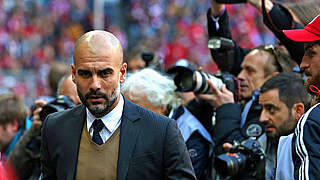 Pep Guardiola will move on this summer © 2015 Getty Images