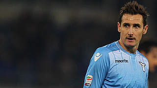 Assist als Joker: Miroslav Klose gewinnt mit Lazio Rom gegen Schlusslicht Hellas Verona © Getty Images