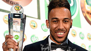 Afrikas bester Fußballer Pierre-Emerick Aubameyang verspricht: 