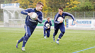 Mit Spaß dabei: DFB.de zeigt fünf Trainingseinheiten für die Rückrundenvorbereitung © DFB