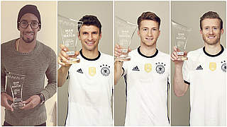 Four players, four Man of the Match awards © 
