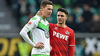 Wolfsburgs Draxler (l.): 