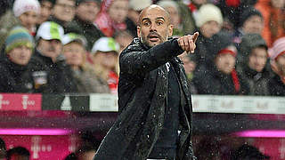 Dreijahresvertrag bis 2019 bei ManCity: Pep Guardiola wechselt im Sommer nach England © LUKAS BARTH/AFP/Getty Images