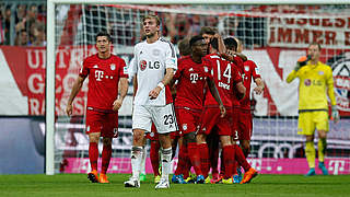 Bayern München vs. Bayer Leverkusen © 2015 Getty Images