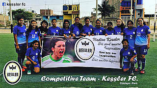 Der Kessler FC: Eine Fußballschule in Peru trägt den Namen von Nadine Keßler © 