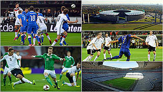 Zwei Klassiker im Weltfußball: Deutschland trifft zunächst auf England, dann auf Italien © imago/DFB/GettyImages