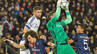 Kevin Trapp put in an impressive performance in PSG's goal © 2016 Getty Images