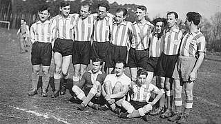 Einer von rund 200 jüdischen Fußballvereinen nach 1933: Bar Kochba Hannover 1935 © Archiv Blanck