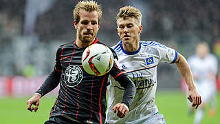 Gebürtiger Münchner: Stefan Aigner (l.) kehrt von Frankfurt zu 1860 zurück © 2016 Getty Images