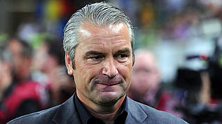 Ungarns Coach Bernd Storck: 