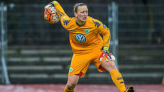 The Germany international has extended her contract with Wolfsburg until 2019  © imago/foto2press