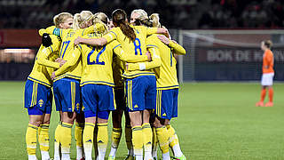 Fährt zu Olympia nach Rio: die schwedische Frauen-Nationalmannschaft © imago/Bildbyran
