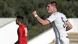 Schnürte einen Doppelpack für die Hertha: U 17-Nationalspieler Florian Baak © Getty Images