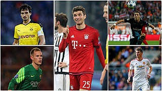Wollen ins Viertelfinale: Hummels, ter Stegen, Müller, Özil und Schweinsteiger © Getty Images/DFB