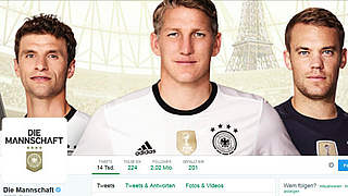 Zwei Millionen Follower: Das DFB-Team erreicht auf Twitter eine neue Bestmarke © DFB
