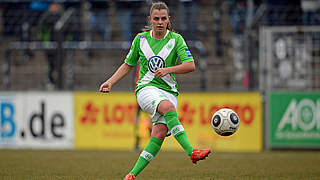 In den USA geborene Schweizerin: Noelle Maritz vom VfL Wolfsburg © Jan Kuppert