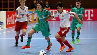 DFB-Junioren-Hallenpokal der B- und C-Junioren: 16 Jugendteams kämpfen vor 600 Zuschauern in Gevelsberg um die beiden Titel. Gespielt wird nach Futsal-Regeln © 2016 Getty Images