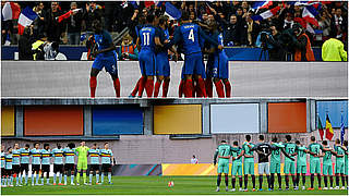 Emotionale EM-Tests: Bei Frankreis Sieg gegen Russland, und der Partie Portugal vs. Belgien © GettyImages/DFB