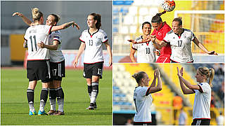 Behalten makellose Bilanz in EM-Qualifikation: die DFB-Frauen © DFB/Getty Images