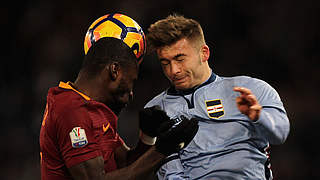 Darf weiter vom Finale im heimischen Stadion träumen: Roms Antonio Rüdiger (l.) © GettyImages