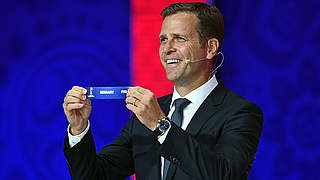 Bei der WM-Auslosung erprobt, jetzt auch Richtung EM dabei in Paris: Oliver Bierhoff © Getty Images