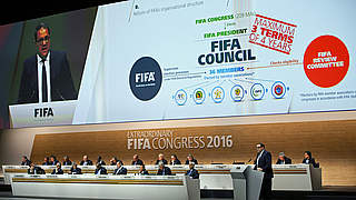 Grundlegende Reformen beschlossen - beim FIFA-Kongress im Züricher Hallenstadion © Getty Images