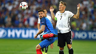 Rekord aufgestellt, in der EM-Rangliste auf Platz zwei: Bastian Schweinsteiger © Getty Images