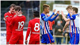 Ligaduell vor dem Pokalhöhepunkt: Hannover hat Hertha zu Gast © Getty Images/DFB