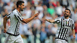 Der nächste Titel winkt: Sami Khedira (l.) und Juventus Turin © Getty Images