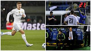 Frühzeitiges Aus in der Copa del Rey: Real Madrid und Weltmeister Toni Kroos (l.) © AFP/Getty Images/DFB