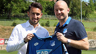 Neuzugang bei der TSG 1899 Hoffenheim: Lukas Rupp (l.) kommt vom VfB Stuttgart © TSG 1899 Hoffenheim