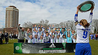 Sieg beim Länderpokal/Sichtungsturnier der U 16-Juniorinnen: die Auswahl Westfalens © Getty Images