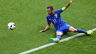 Rücktritt aus der Nationalmannschaft Kroatiens: Kapitän Dario Srna © Getty Images
