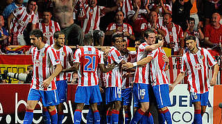 Erster Titel der Saison: Atletico Madrid gewinnt den Supercup © Bongarts/GettyImages