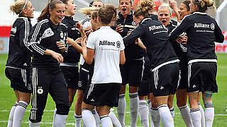 Vorfreude auf Japan: die DFB-Frauen © Bongarts/GettyImages