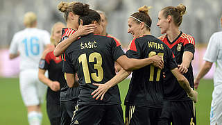 Auch gegen Kroatien jubeln: Sasic und Co.  © Bongarts/GettyImages