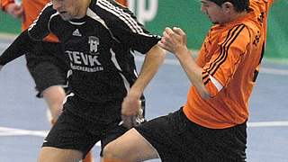 Szene aus dem Finale beim DFB-Futsal-Cup 2008 © Harder