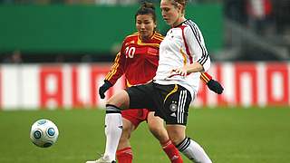 Kim Kulig (r.) erzielte das 2:0 © Bongarts/GettyImages