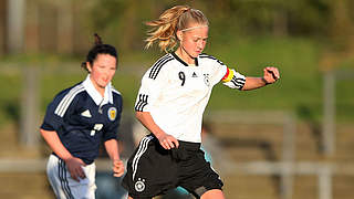 Im ersten Vergleich gleich doppelt erfolgreich: Janina Minge © Bongarts/GettyImages